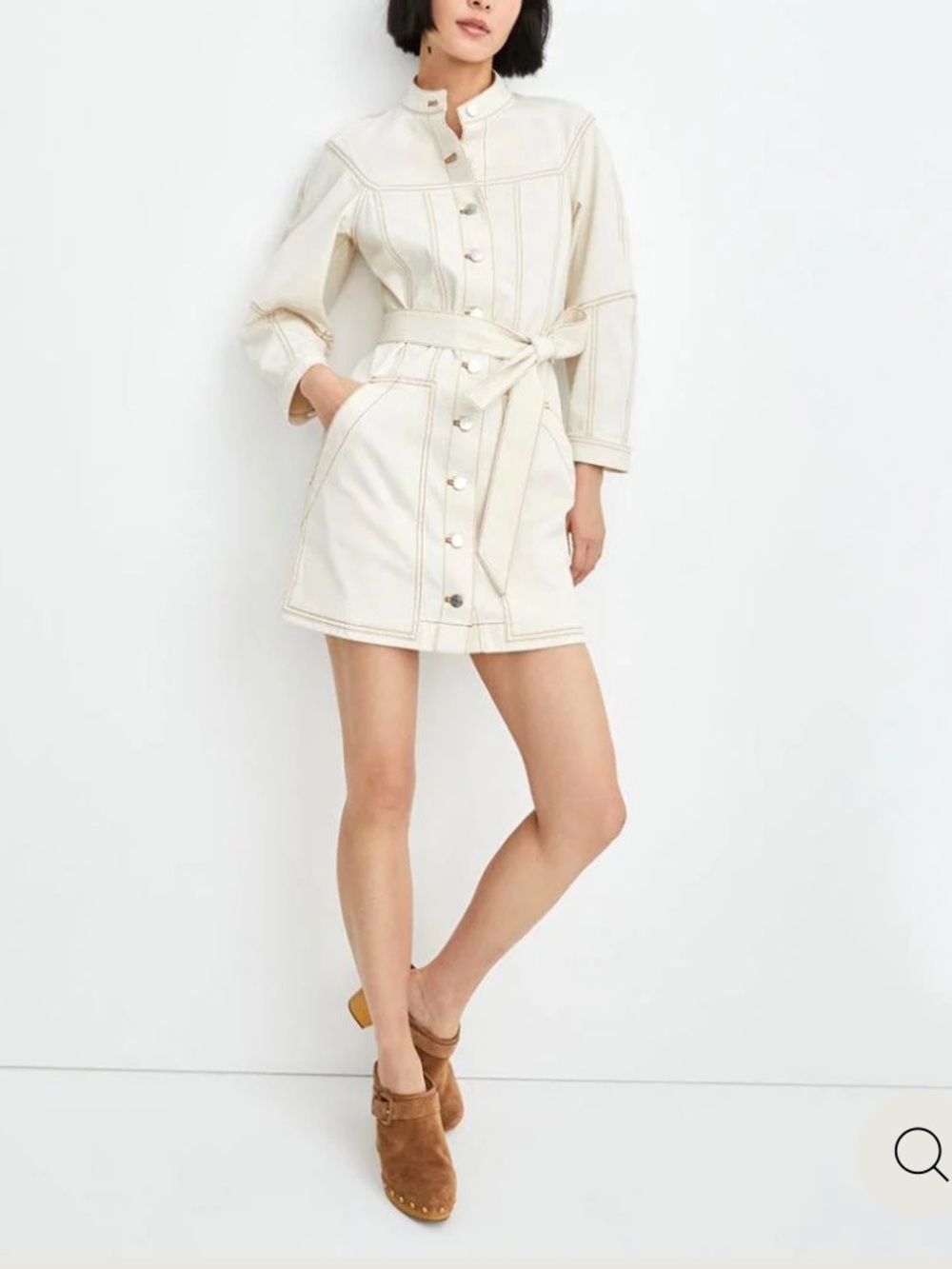 Veronica Beard Basia Denim Dress